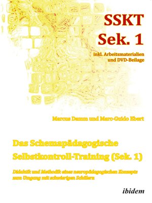 cover image of Das Schemapädagogische Selbstkontroll-Training (Sek. 1)